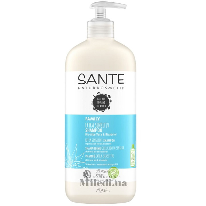 Био-шампунь Sante Family для чувствительной кожи головы, 500 мл