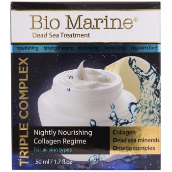 Нічний живильний крем з колагеном Sea of Spa Bio Marine Triple Complex Nightly Nourishing Collagen Regime Cream 50 мл