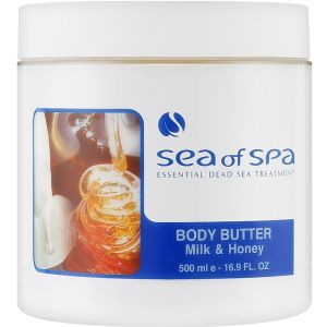 Сливки для тела Мед и молоко Sea of Spa Body Butter Milk & Honey 500 мл