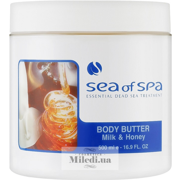 Сливки Sea of Spa Мед и молоко Body Butter Milk & Honey, 500 мл