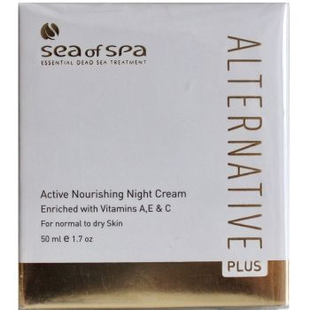 Активний нічний крем для сухої шкіри Sea of ​​Spa Alternative Plus Moisturizing Active Nourishing Night Cream 50 мл
