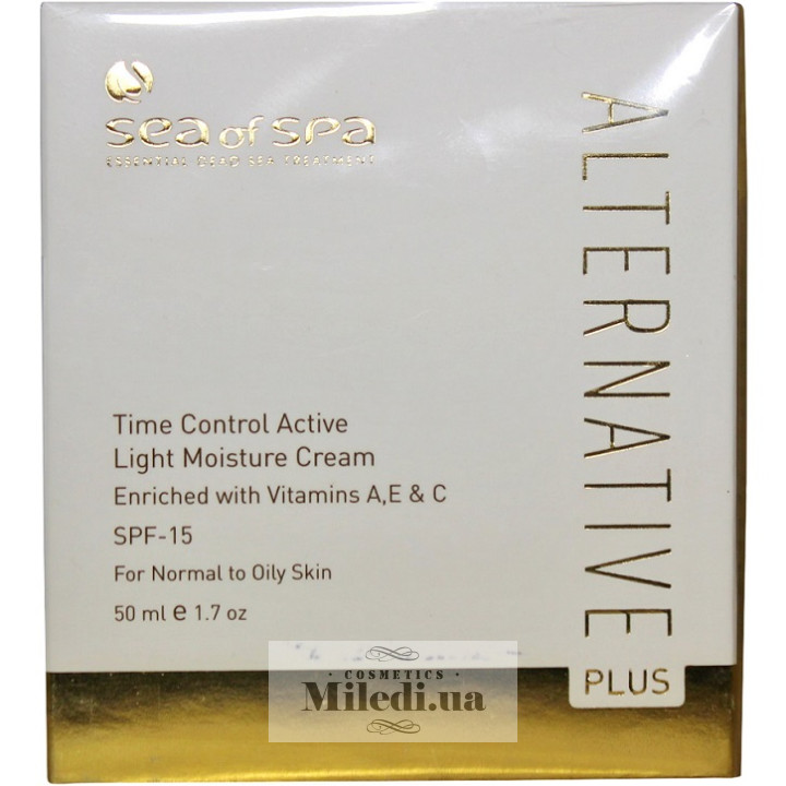 Крем Sea of Spa Alternative Plus Active Light Moisture Cream SPF15, 50 мл
