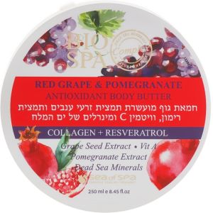 Крем-масло для тела с маслом косточек красного винограда и граната Sea of ​​Spa Bio Spa Red Grape Pomegranate Body Butter 250 мл