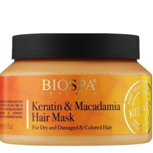 Масляная маска Кератин и макадамия Sea of Spa Bio Spa Keratin Macadamia Hair Mask Dry Damaged Colored 500 мл