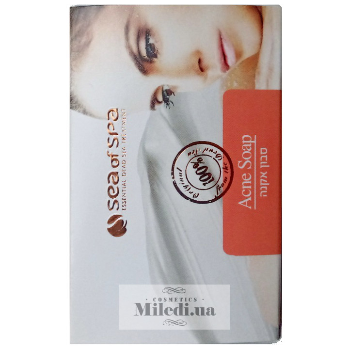 Антиугревое мыло Sea of Spa Dead Sea Acne Soap, 125 г