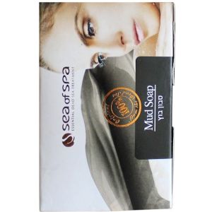 Мило з мінеральною гряззю Мертвого моря Sea of Spa Dead Sea Black Mud Soap 125 г