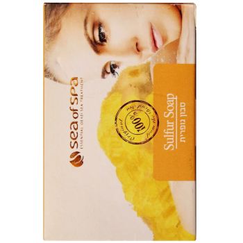 Мило сірчане від псоріазу та екземи Sea of Spa Dead Sea Sulphur Soap 125 г