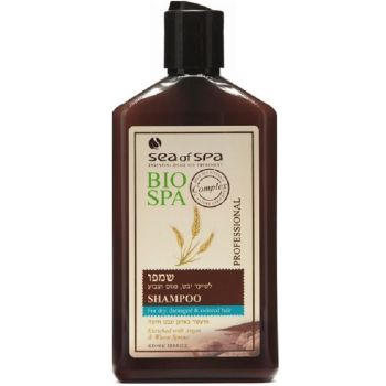 Шампунь для фарбованого тьмяного та пошкодженого волосся Sea of Spa Bio Spa Shampoo Damage Dry & Colored Hair 400 мл