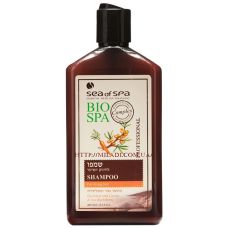 Шампунь з екстрактами моркви і обліпихи Sea of Spa Bio Spa Professional Shampoo Stronger Hair Enriched Carrot Sea Buckthorn 400 мл