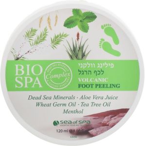 Скраб для ног с вулканической пемзой Вулканик Sea of Spa Volcanic Foot Peeling 120 мл