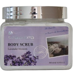 Скраб для тела Лаванда Sea of Spa Body Scrub Lavender Blossom 500 мл