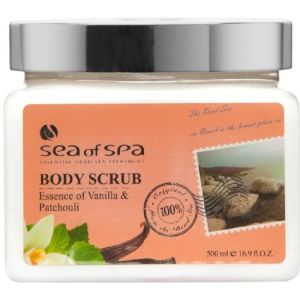 Скраб для тела Ваниль и пачули Sea of Spa Body Scrub Essence of Vanilla & Patchouli 500 мл