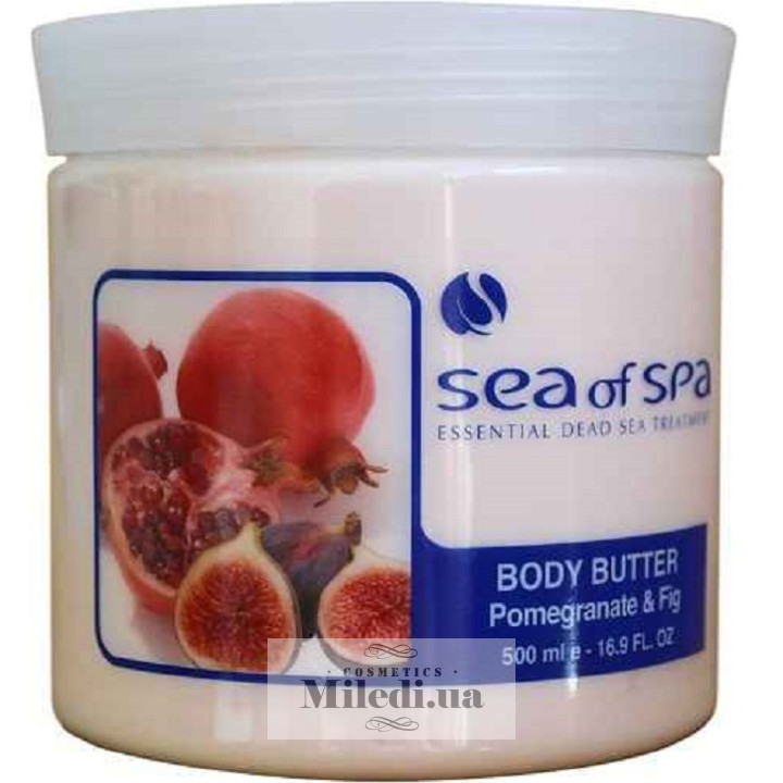 Сливки Sea of Spa Гранат и инжир Body Butter Pomegranate & Fig, 500 мл