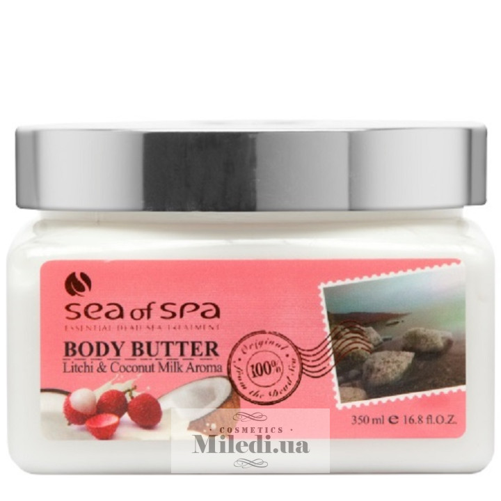 Сливки Sea of Spa Личи и кокос Body Butter Litchi & Coconut Milk Aroma, 350 мл