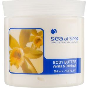 Сливки для тела Ваниль и пачули Sea of Spa Body Butter Vanilla & Patchouli 500 мл