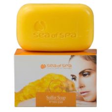 Мыло серное от псориаза и экземы Sea of Spa Dead Sea Sulphur Soap 125 г