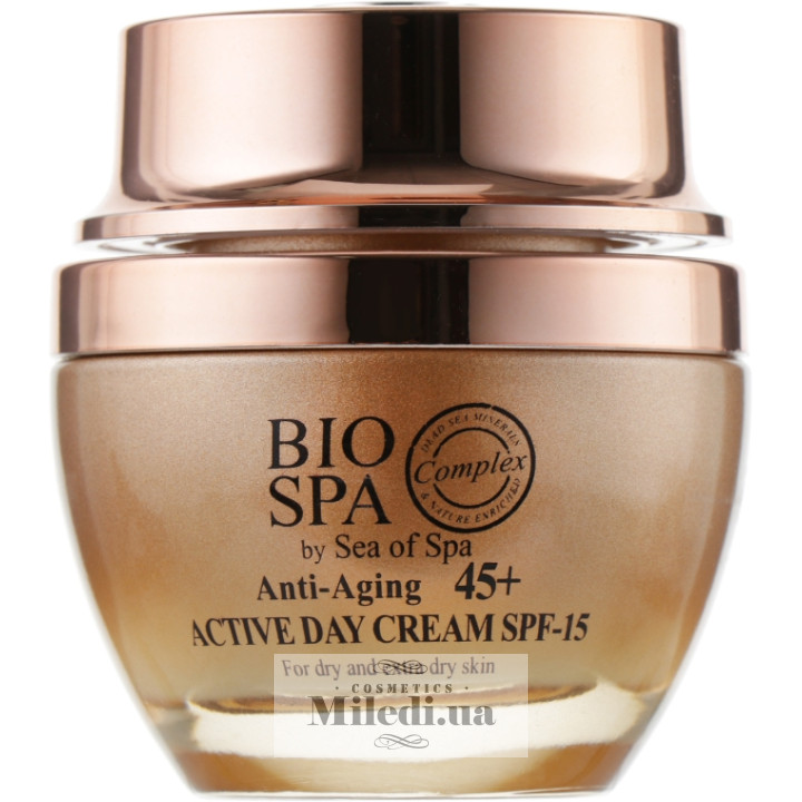 Крем Sea of Spa Bio Spa з гарбузовим маслом Anti Aging 45+, 50 мл