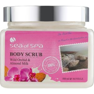 Скраб для тела Личи и кокосовое молоко Sea of Spa Body Scrub Litchi & Coconut Milk Aroma