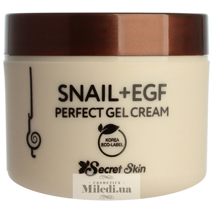 Крем-гель Secret Skin з екстрактом равлику і фактором росту, 50 мл