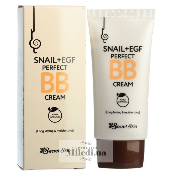 BB-крем з муцином равлику і фактором росту Secret Skin Snail + EGF Perfect, 50 мл