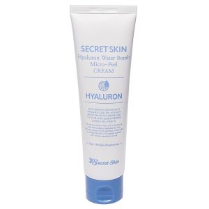 Гиалуроновый крем с эффектом микропилинга Secret Skin Hyaluron Water Bomb Micro-Peel Cream