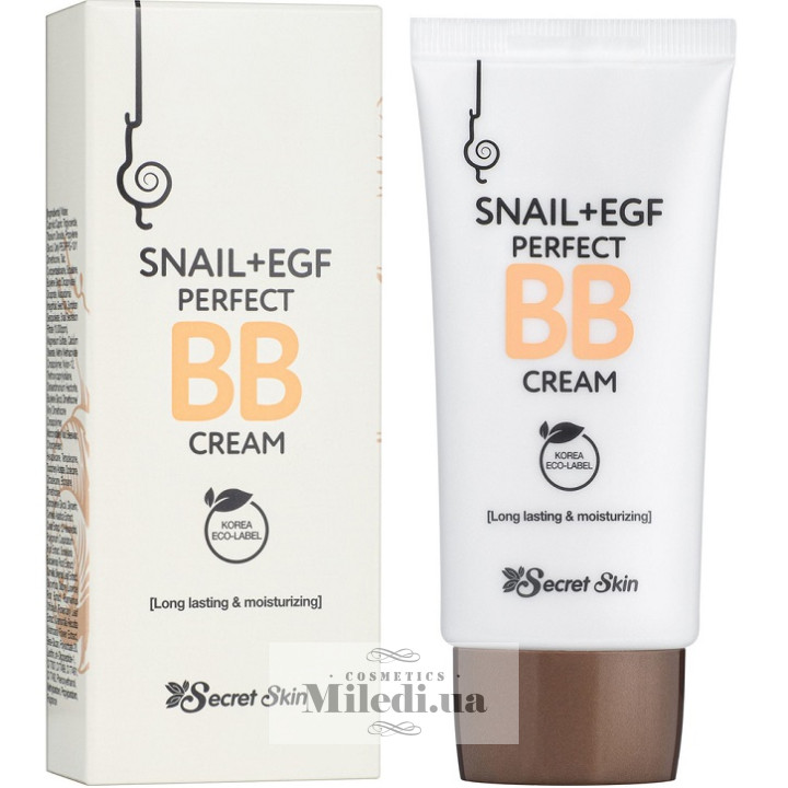 BB-крем с муцином улитки и фактором роста Secret Skin Snail+EGF Perfect, 50 мл