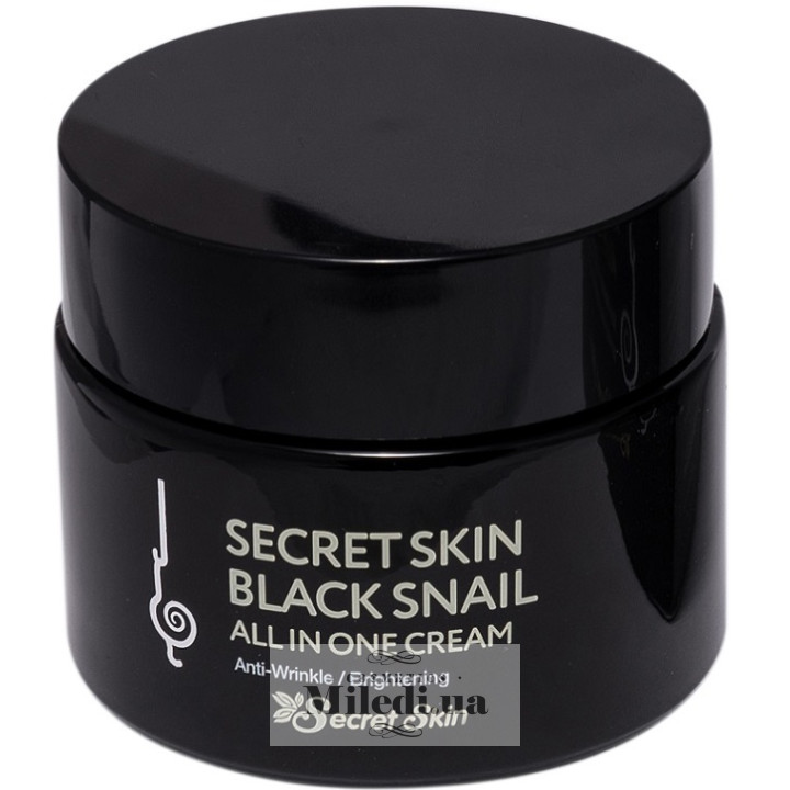 Крем Secret Skin Black Snail All In One Cream з муцином чорного равлику, 50 мл