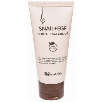 Крем з муцином равлику і EGF фактором Secret Skin Snail + EGF Perfect Face Cream 50 мл