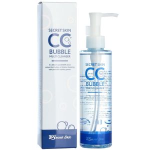 Мікропіна для зняття макіяжу Secret Skin CC Bubble Multi Cleanser 210 мл