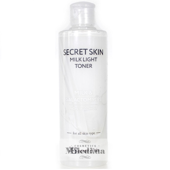 Освітлюючий тонер Secret Skin Milk Light Toner з молочними протеїнами, 250 мл