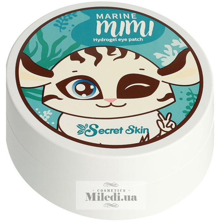 Патчи для глаз Secret Skin Marine Mimi с экстрактом морских водорослей, 60 шт