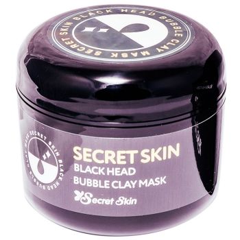 Бульбашкова маска з чорною глиною Secret Skin Black Head Bubble Clay Mask 100 мл