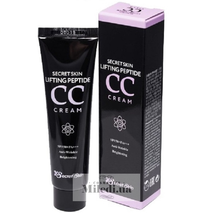 Пептидный СС-крем Secret Skin Lifting Peptide с лифтинг-эффектом, 30 мл
