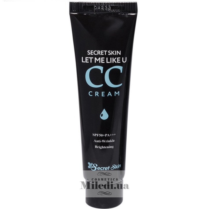 CC-крем вирівнюючий тон шкіри обличчя Secret Skin, 30 мл