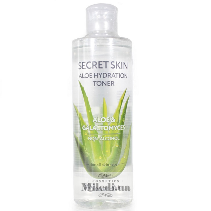 Зволожуючий тонер Secret Skin Aloe Hydration Toner з екстрактом алое, 250 мл