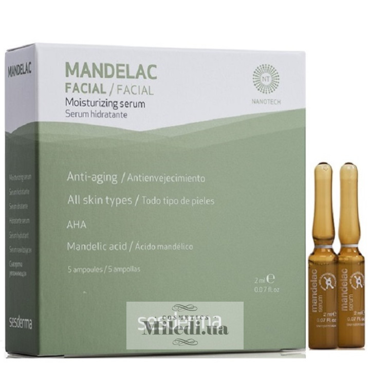 Ампулы Sesderma Mandelac с миндальной кислотой, 5х2ml