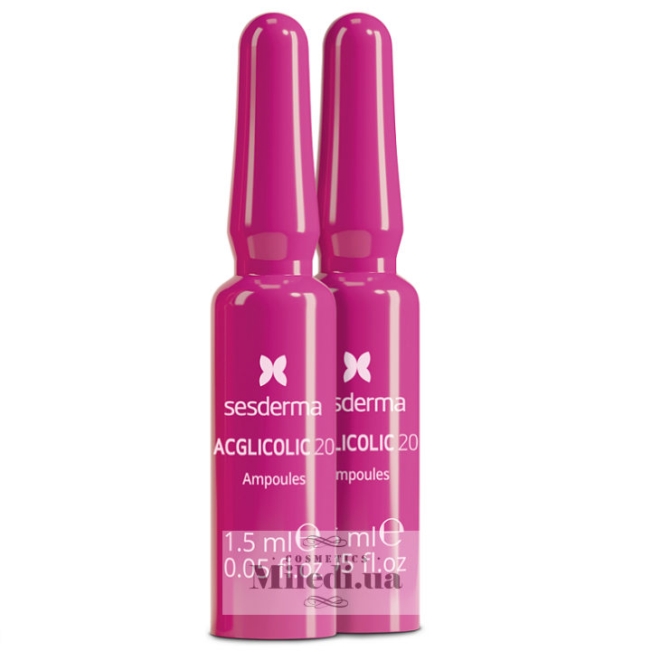 Ампулы Sesderma Acglicolic 20 с 15% гликолевой кислотой, 10х1,5ml