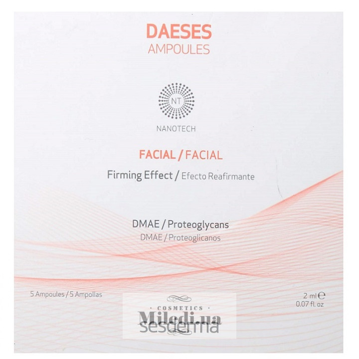 Сыворотка в ампулах Sesderma Daeses с укрепляющим лифтинг действием, 5x2ml