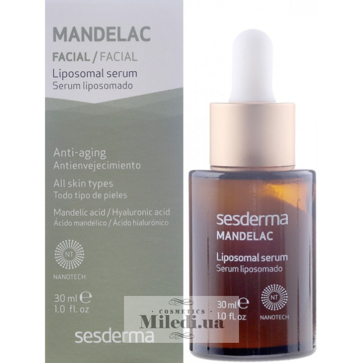Сыворотка Sesderma Mandelac с миндальной кислотой Facial Liposomal Serum, 30 мл