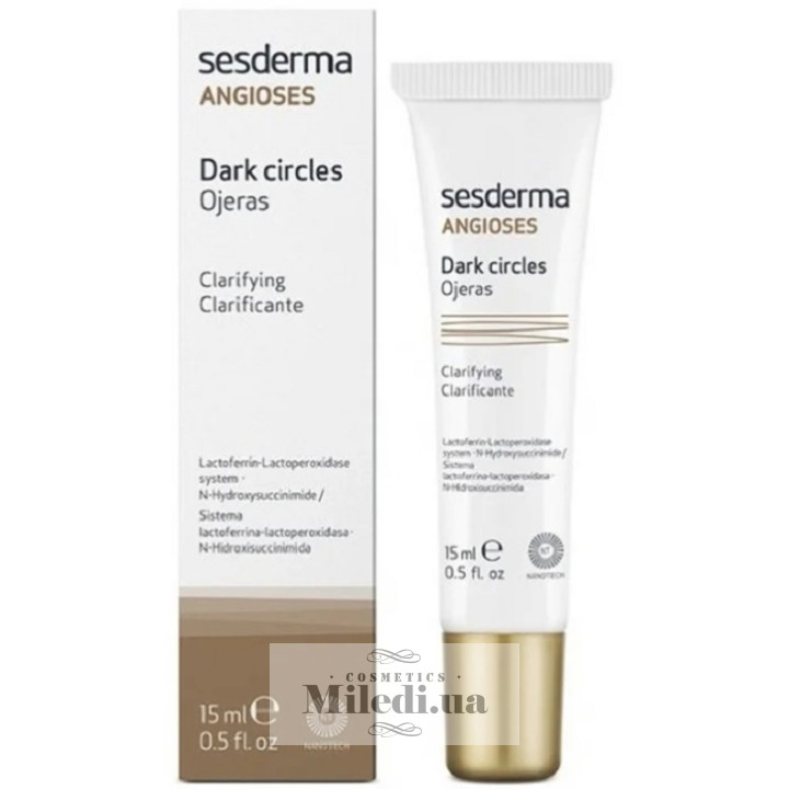 Гель для век Sesderma Angioses от темных кругов под глазами, 15 мл
