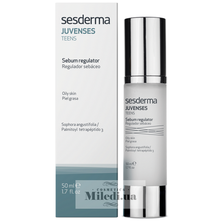 Себорегулюючий крем Sesderma Juvenses Teens Sebum Regulator, 50 мл