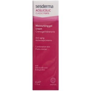 Крем-гель с 10% гликолевой кислотой Sesderma Laboratories Acglicolic Classic Forte Moisturizing Gel Cream 50 мл