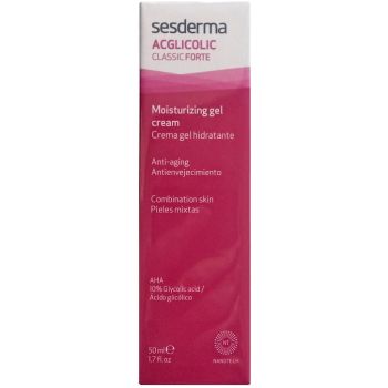 Крем-гель з 10% гліколевою кислотою Sesderma Laboratories Acglicolic Classic Forte Moisturizing Gel Cream 50 мл