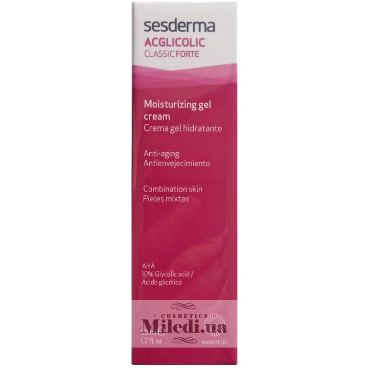 Крем-гель Sesderma Acglicolic Classic Forte з 10% гліколевою кислотою, 50 мл