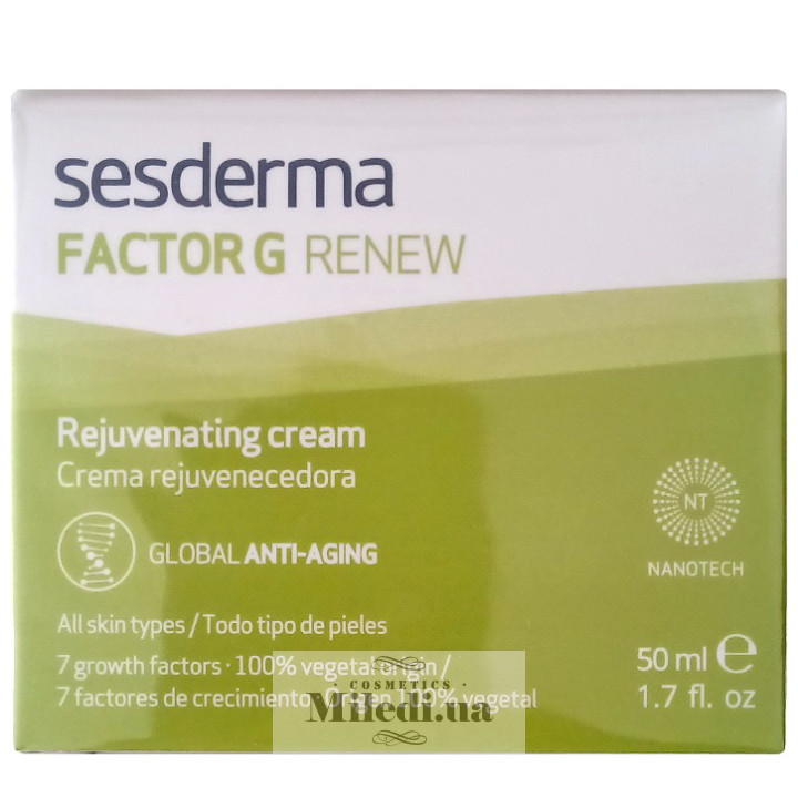 Крем Sesderma Factor G на основе миметических пептидов, 50 мл