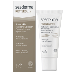 Регенеруючий крем від зморшок форте з ретинолом Sesderma Laboratories Retises 0.50% Antiwrinkle Regenerative Cream Forte 30 мл