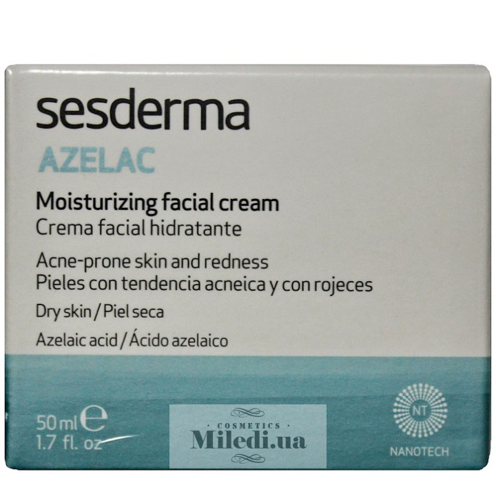 Крем Sesderma Azelac Moisturizing Face Cream при куперозе, 50 мл