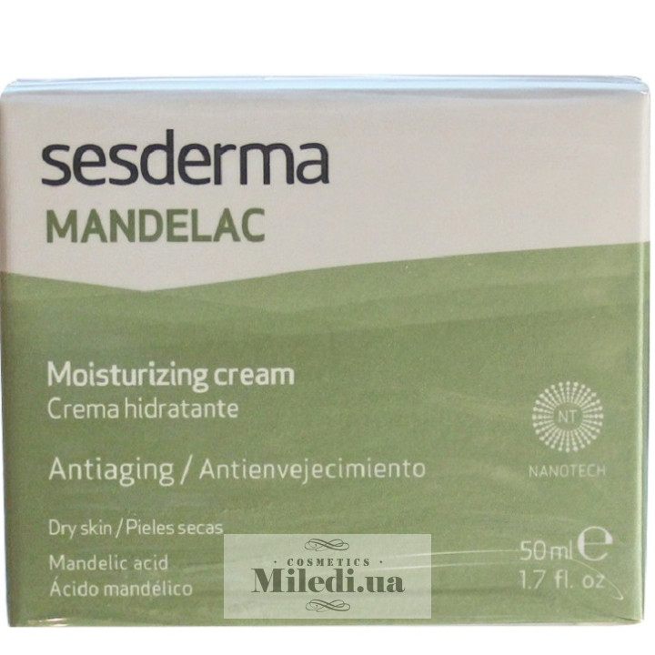 Крем зволожуючий Sesderma Mandelac з мигдальною кислотою, 50 мл