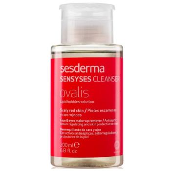 Очищающий лосьон для кожи с покраснением и шелушениями Sesderma Laboratories Sensyses Cleanser Ovalis 200 мл