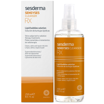 Очищающий лосьон для травмированной кожи Sesderma Laboratories Sensyses Cleanser RX Lipid Bubles Solution 250 мл